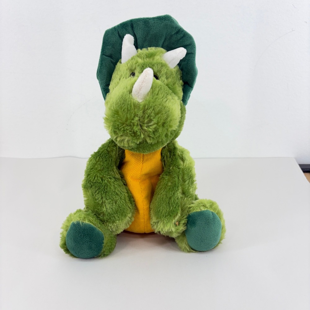 Warm Pals Microwavable Weighted Triceratops Dinosaur Plush Lavender